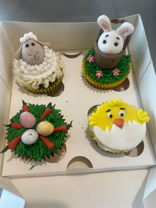 Easter fun childrens cupcake class