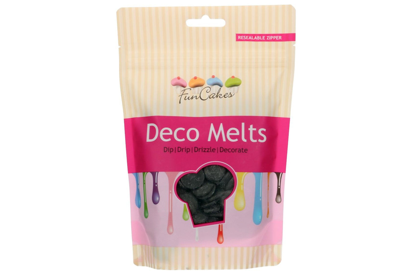 Fun Cakes - Deco Melts - Black