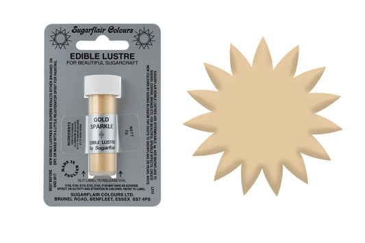 Edible Lustre - Gold Sparkle 2g