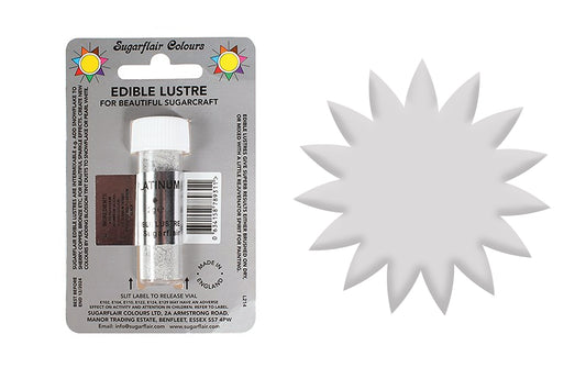 Edible Lustre - Platinum 2g