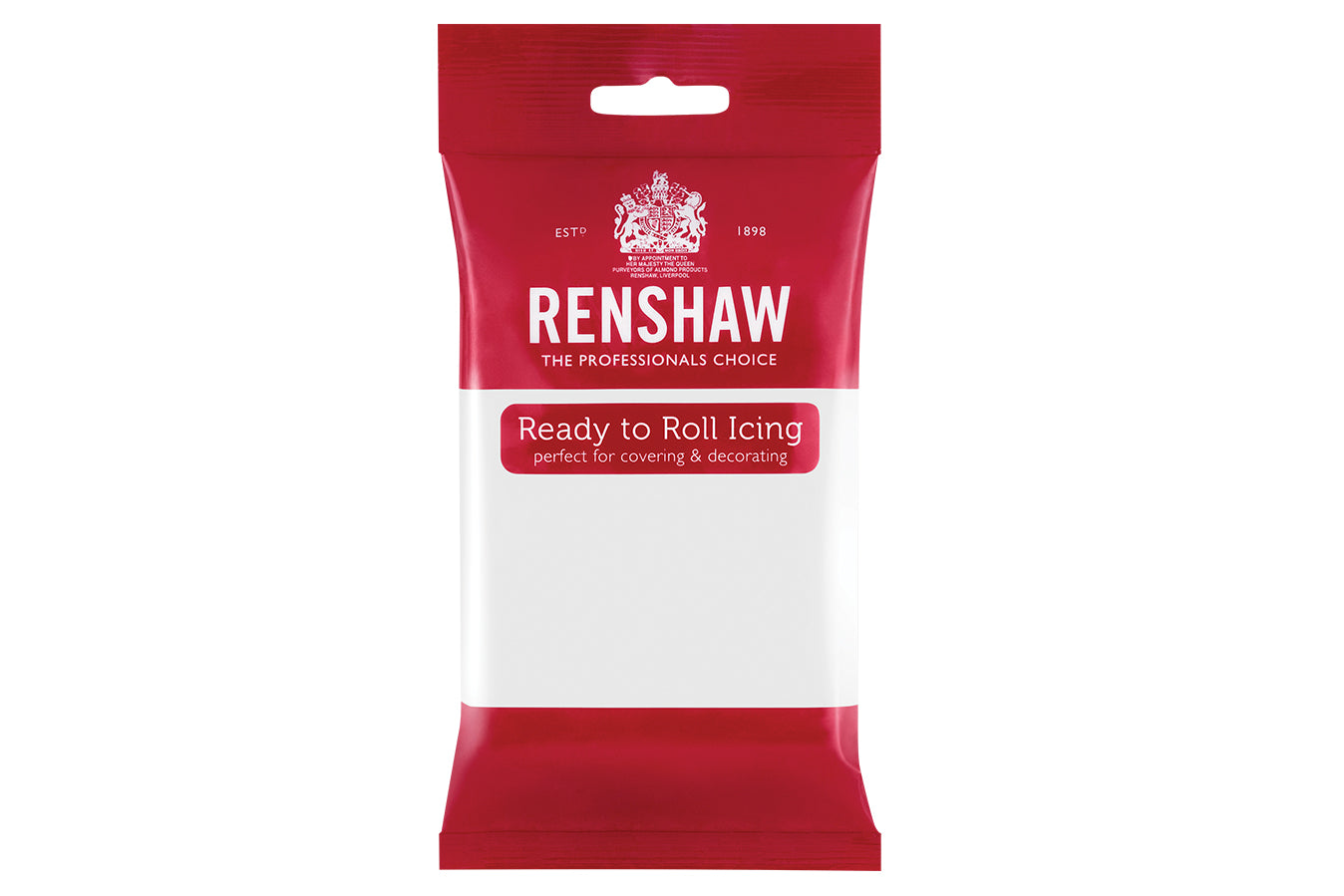 Renshaw Just Roll With It Sugar Paste 250g - White