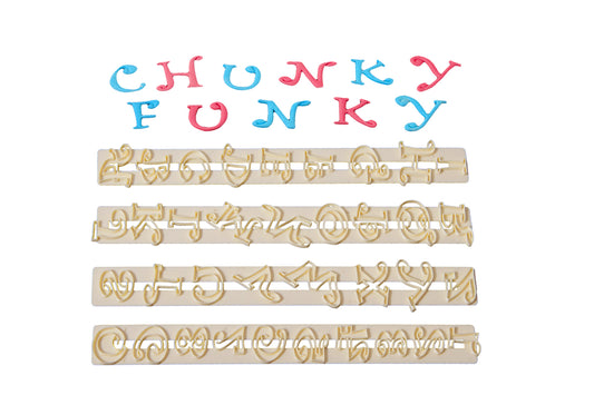 Funky Chunky Alphabet & Number Cutter