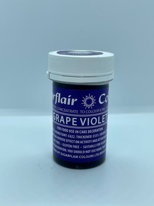 Sugarflair Colours Grape Violet 25g