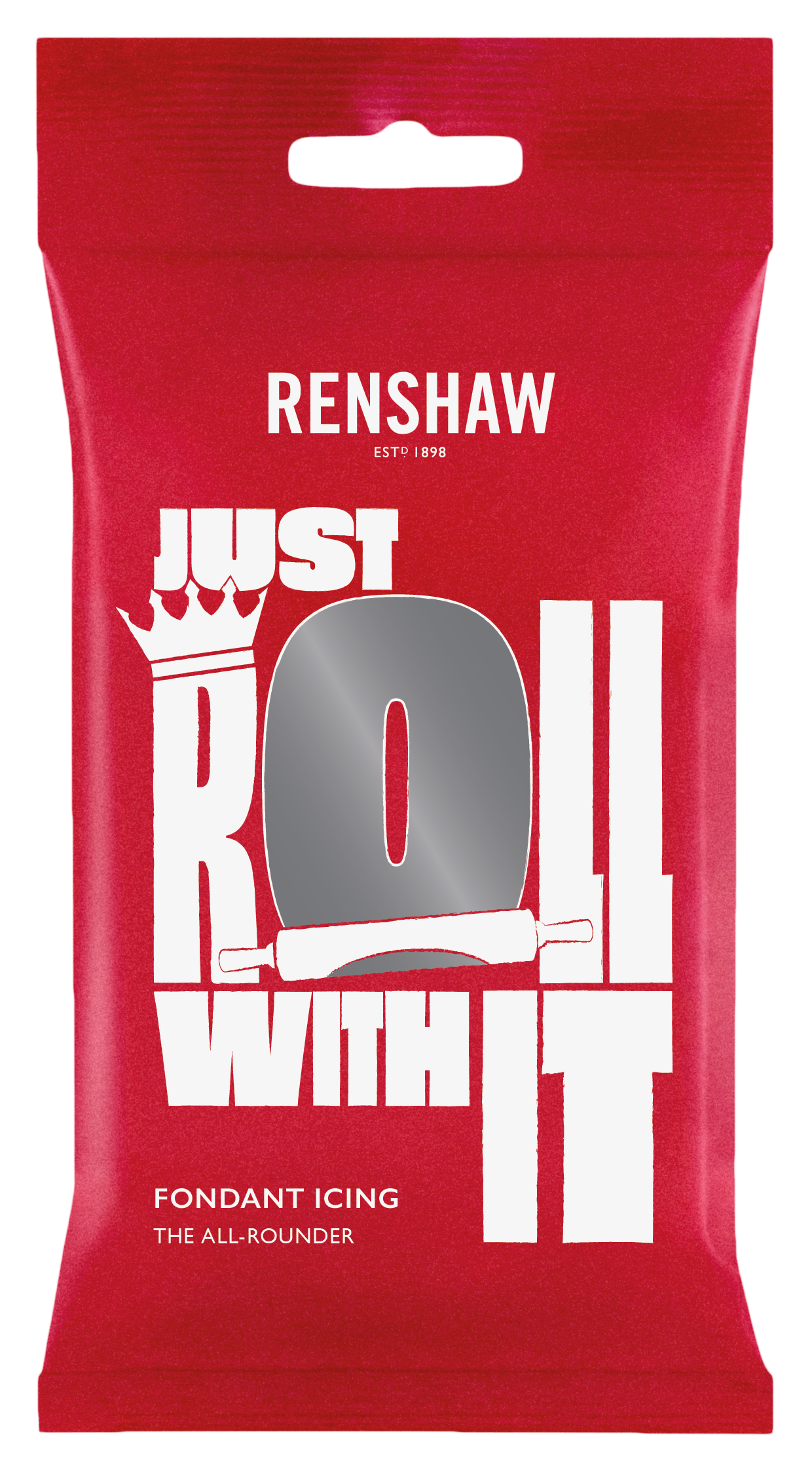 Renshaw Grey Just Roll With It Sugar Paste 250g
