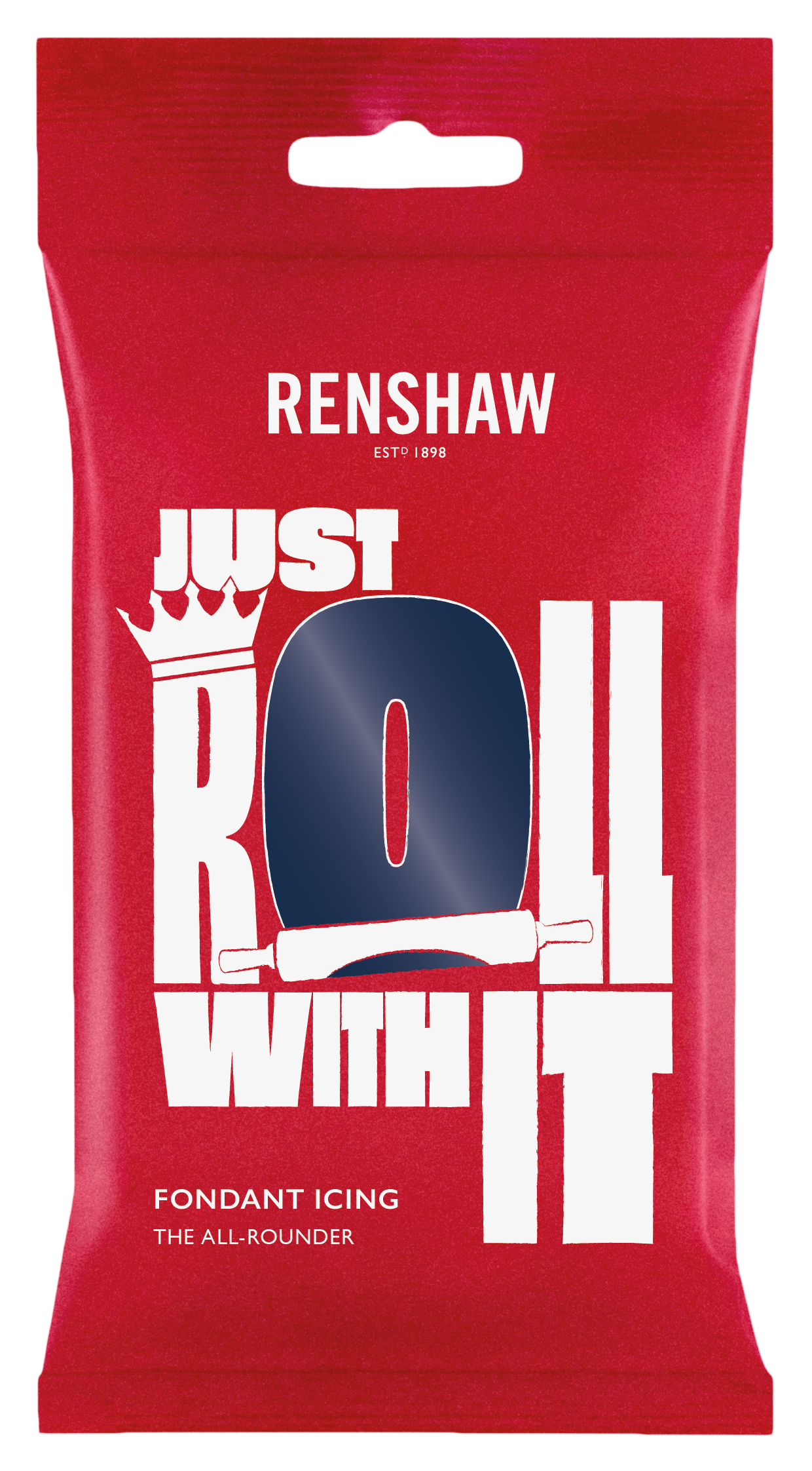 Renshaw Navy Blue Just Roll With It Sugar Paste 250g